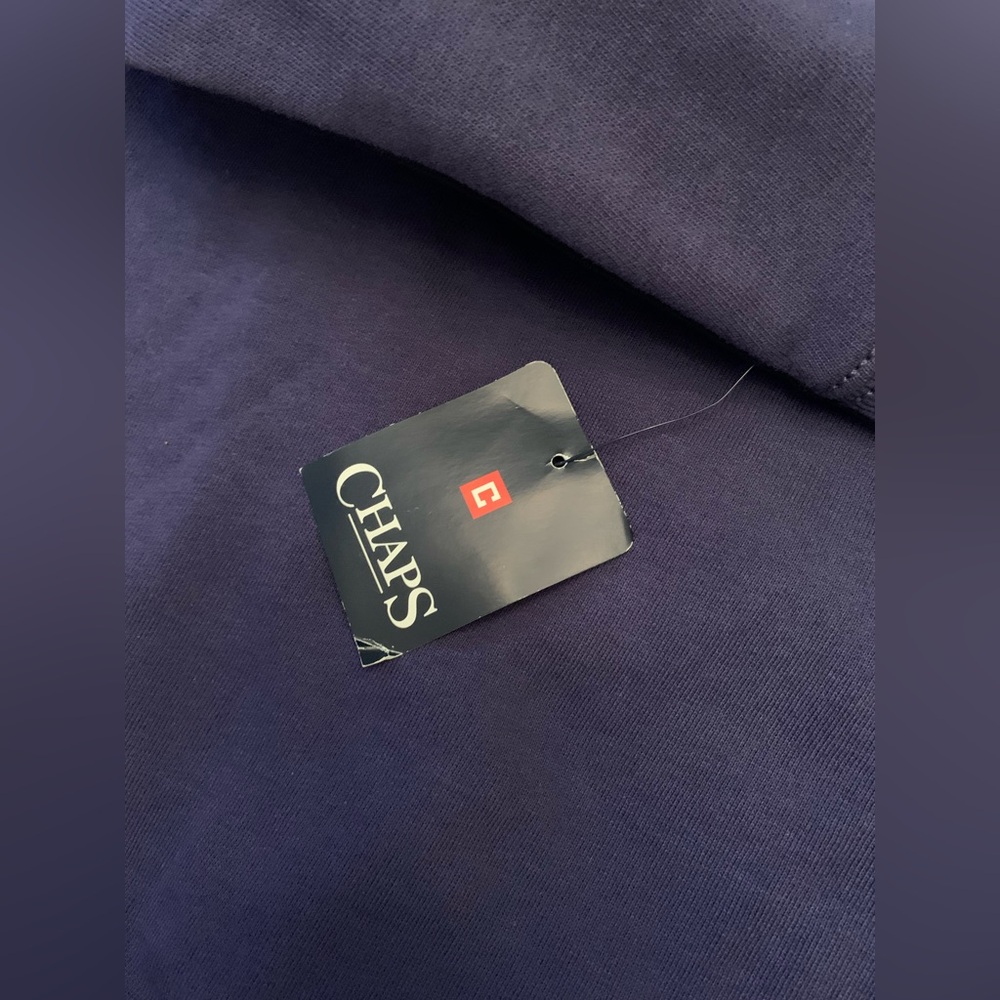 Chaps Deep purple pullover - Picture 4 of 7